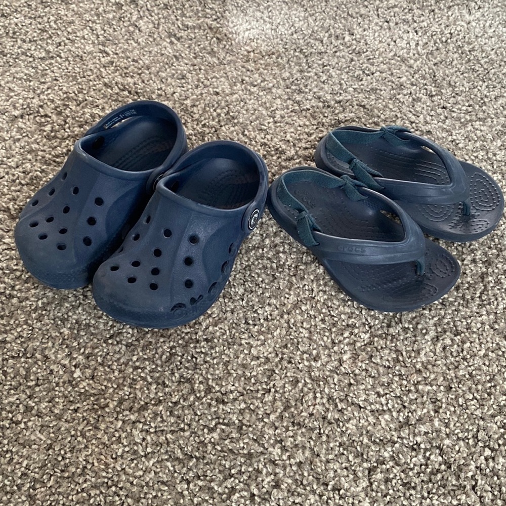 Crocs Bundle Toddler Size 6-7